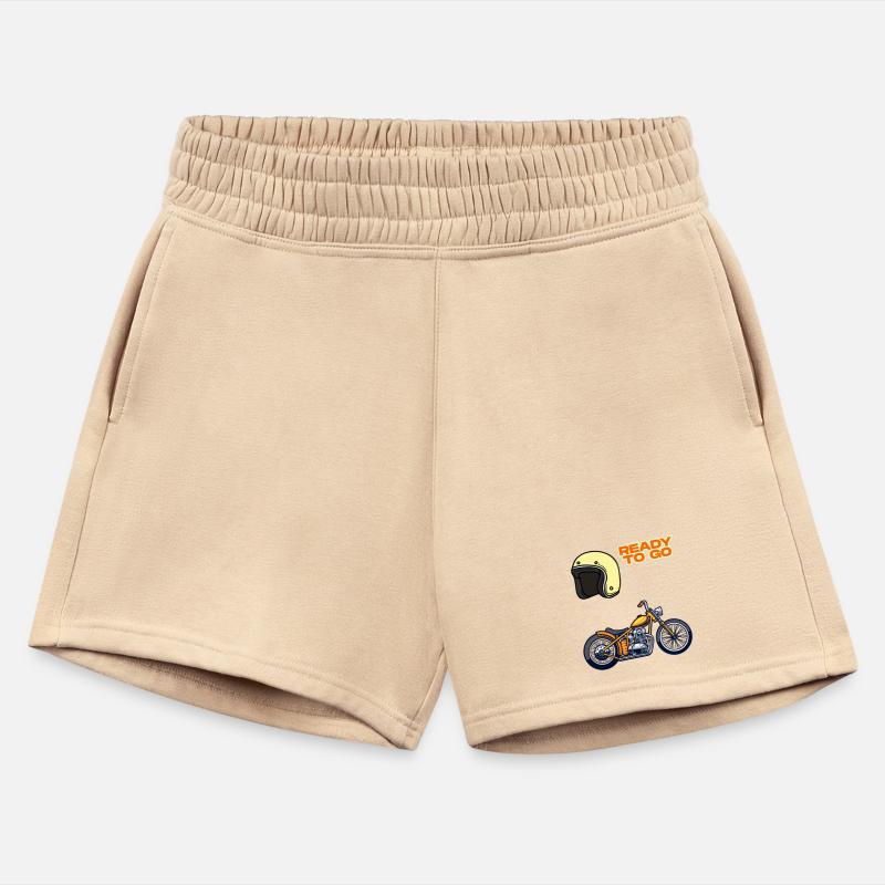 Ready To Go Motorcycle - Vintage Chopper & Helmet