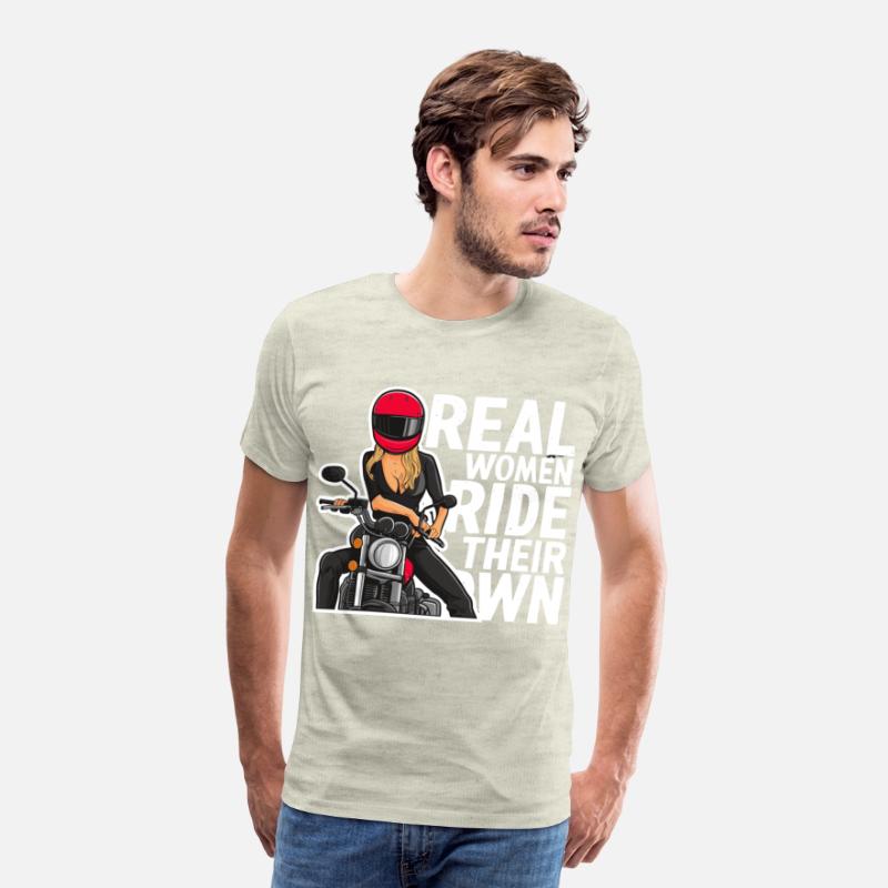 Real Women Ride Their Own for a Motorcyclist