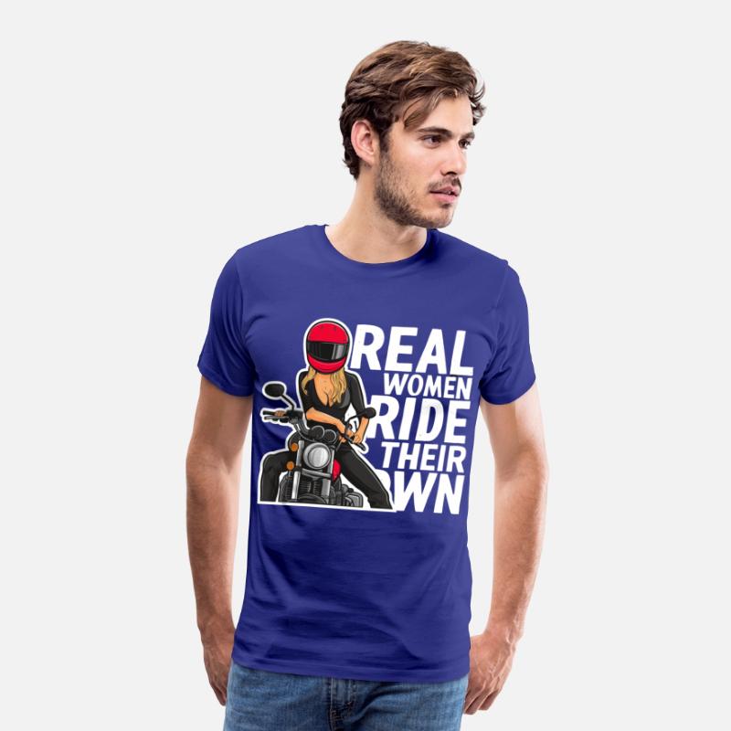 Real Women Ride Their Own for a Motorcyclist