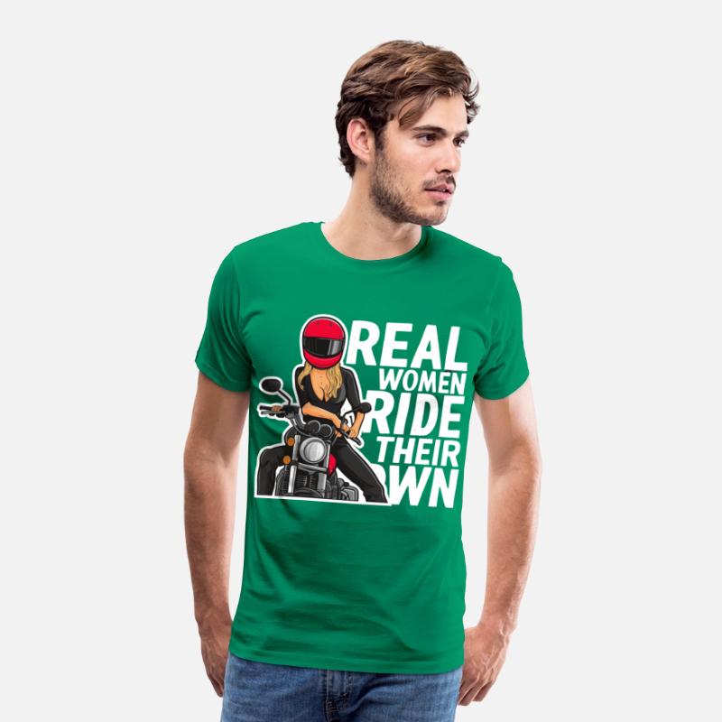 Real Women Ride Their Own for a Motorcyclist