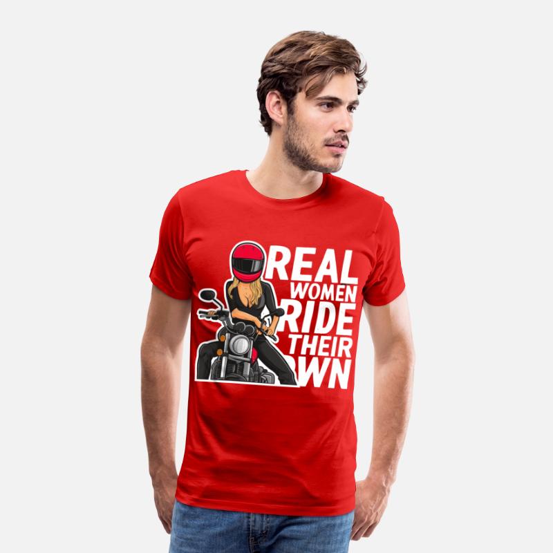 Real Women Ride Their Own for a Motorcyclist