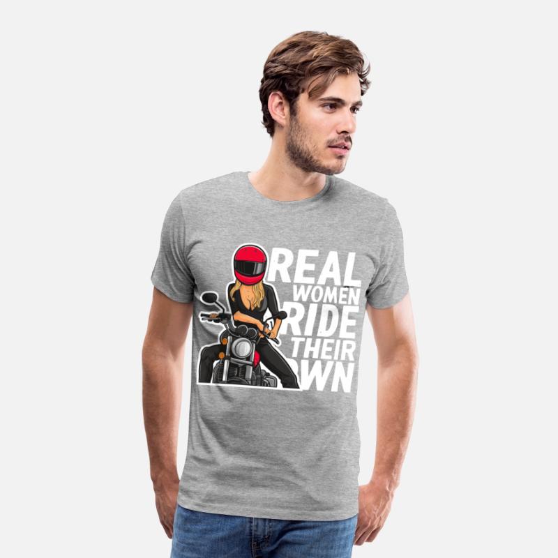 Real Women Ride Their Own for a Motorcyclist