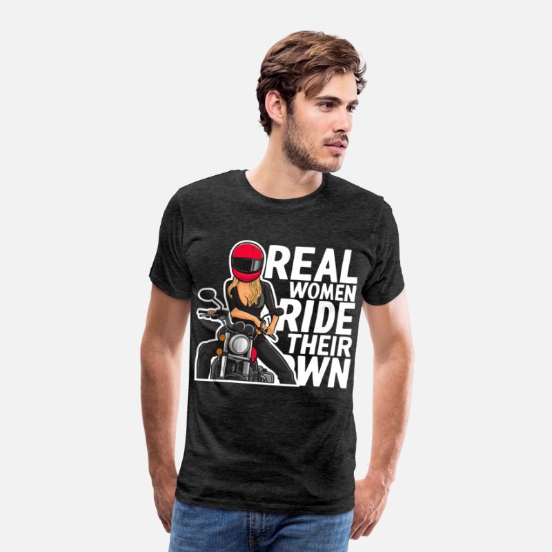 Real Women Ride Their Own for a Motorcyclist