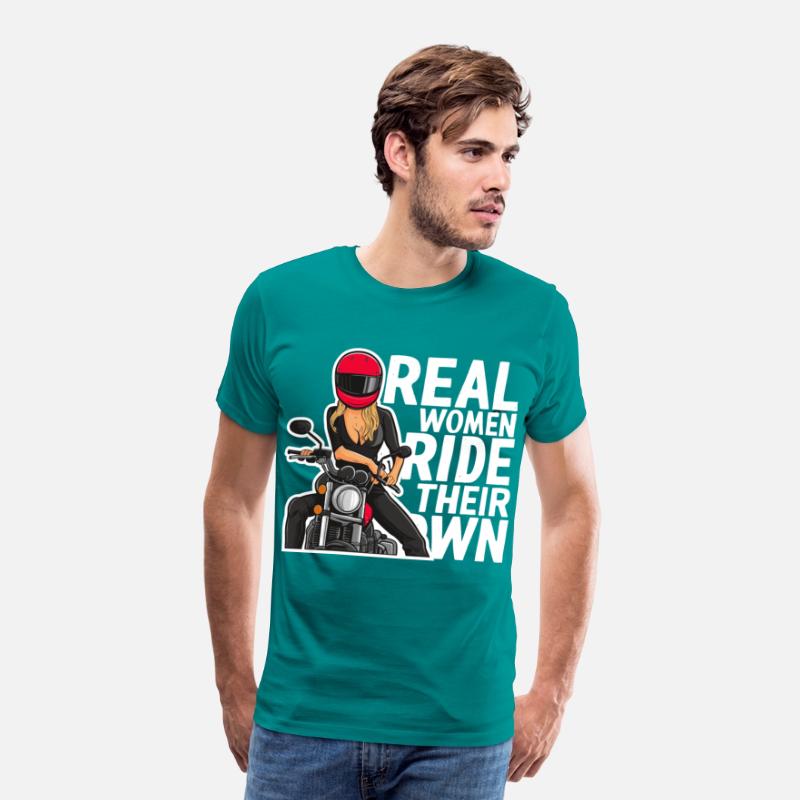 Real Women Ride Their Own for a Motorcyclist