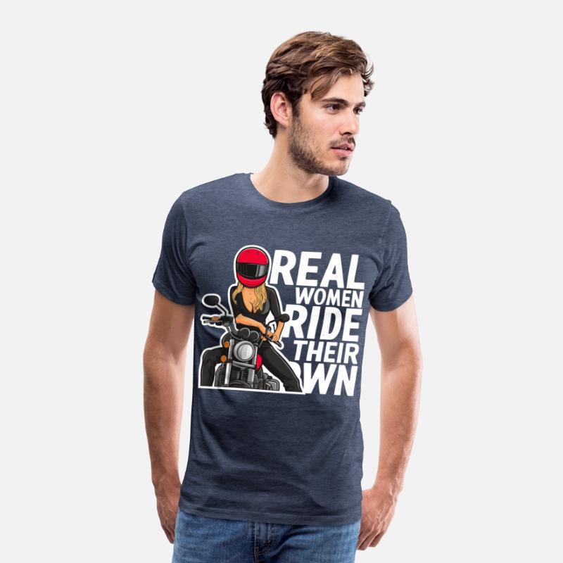 Real Women Ride Their Own for a Motorcyclist