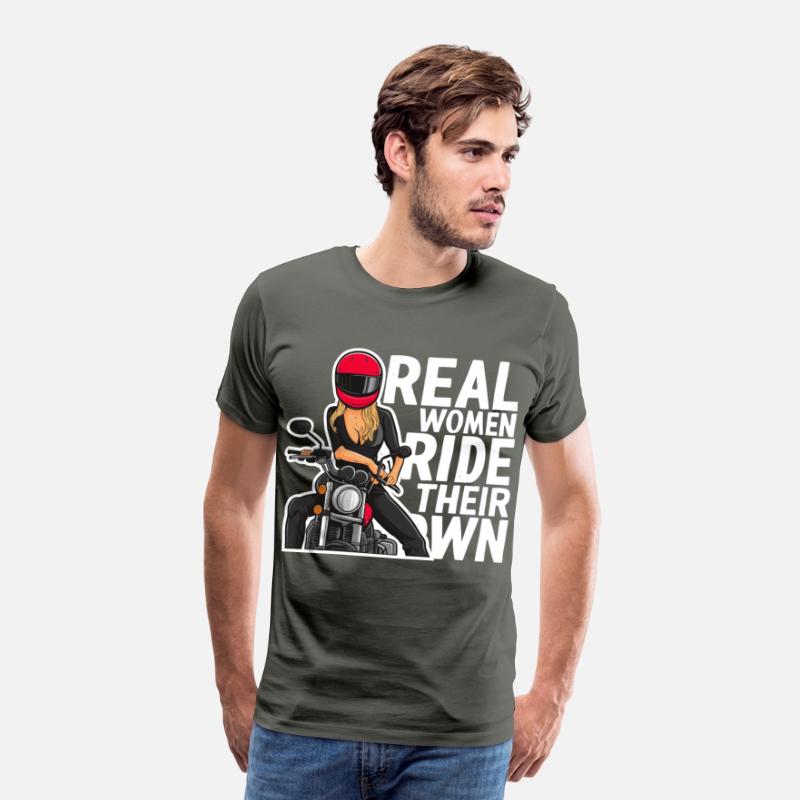 Real Women Ride Their Own for a Motorcyclist