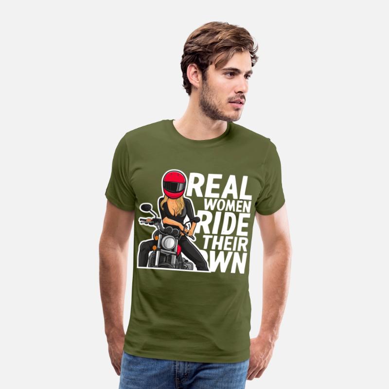 Real Women Ride Their Own for a Motorcyclist