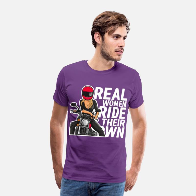 Real Women Ride Their Own for a Motorcyclist