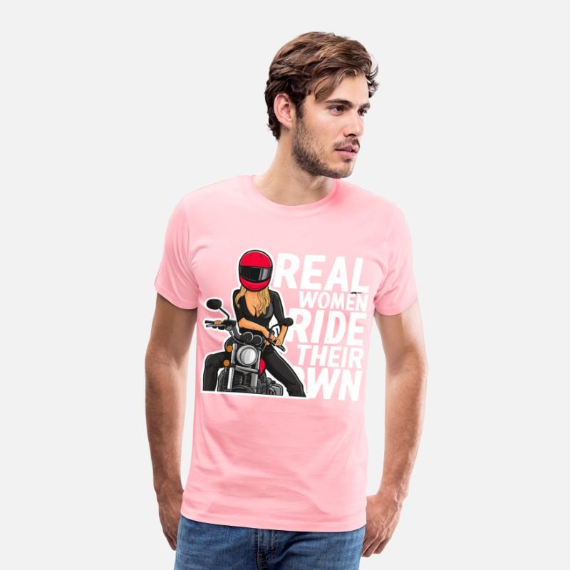 Real Women Ride Their Own for a Motorcyclist