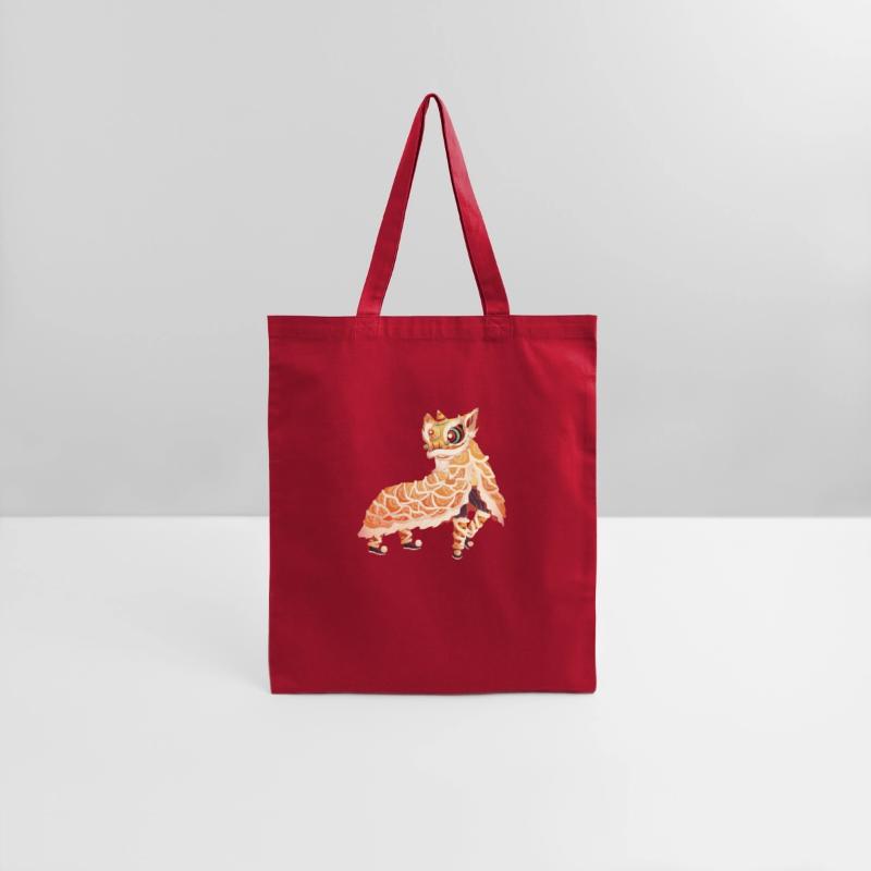 Red and Gold Illustrative Happy Chinese New Year