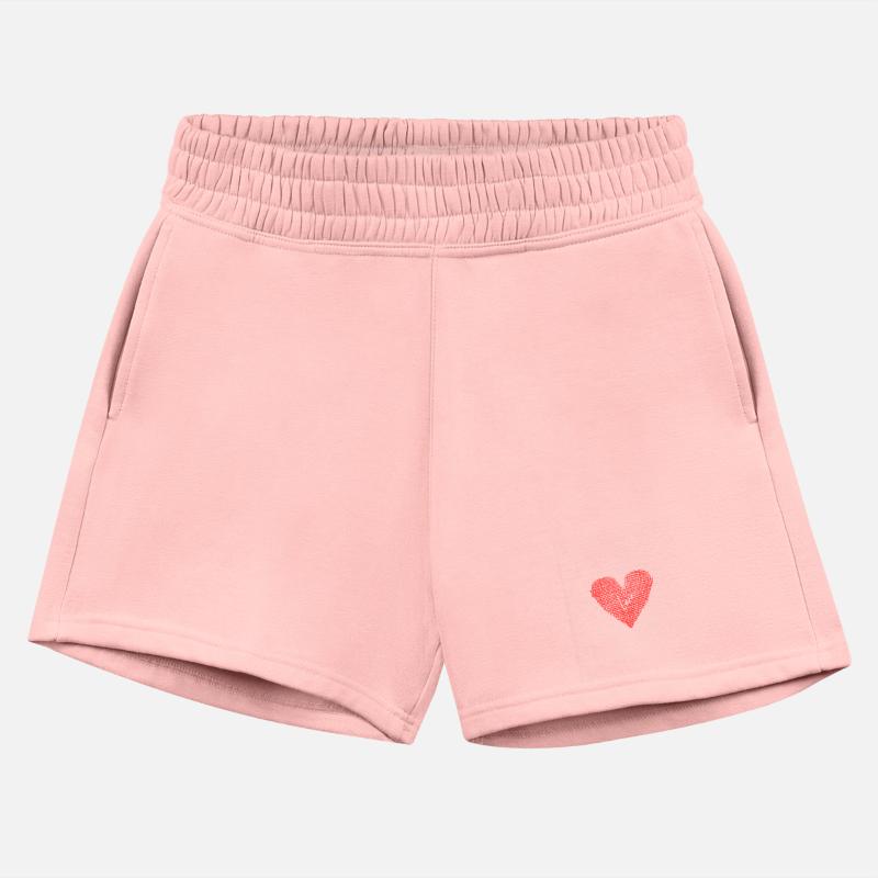 Red Heart with Love Script