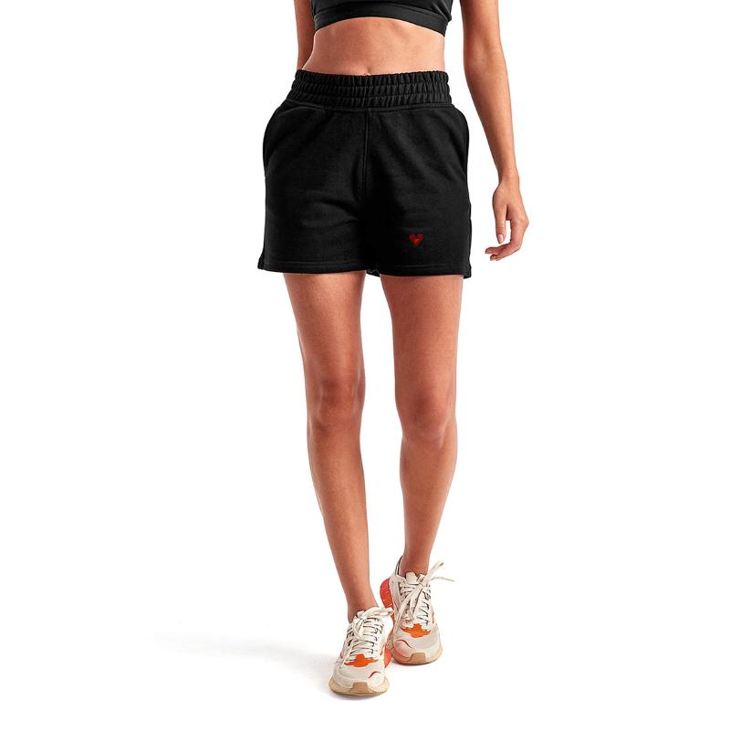 Red Heart with Love Script