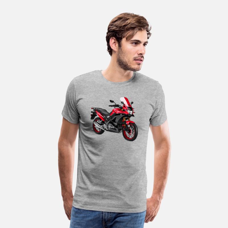 Red Motorbike