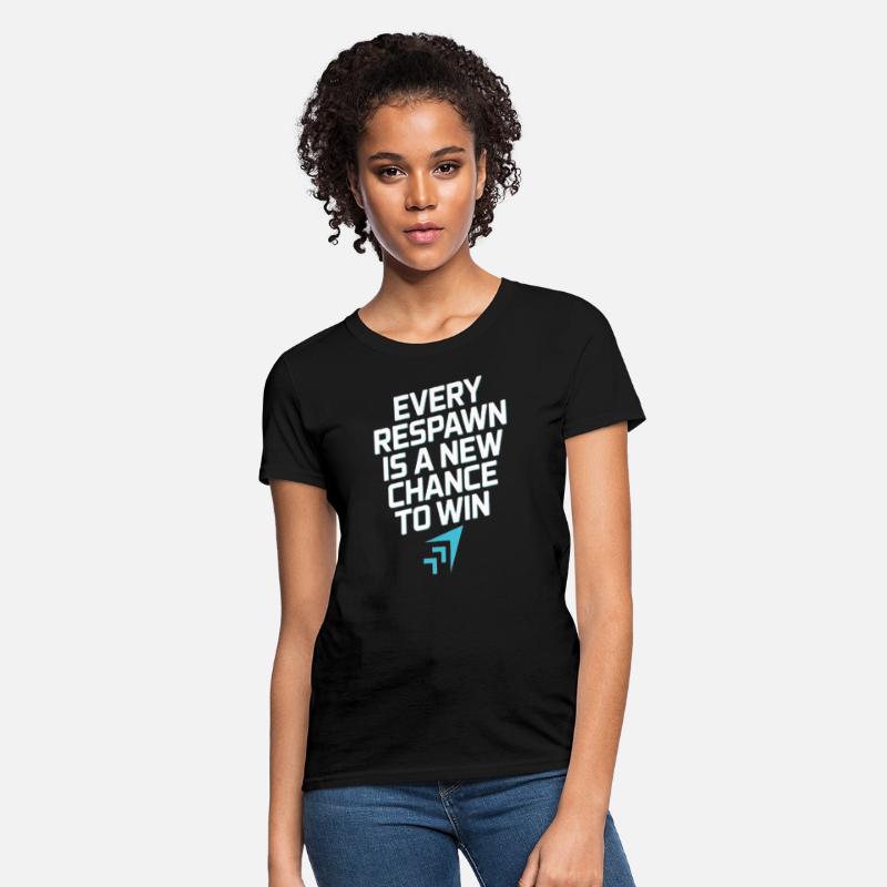 Respawn and Win – Motivational Gamer Quote Tee