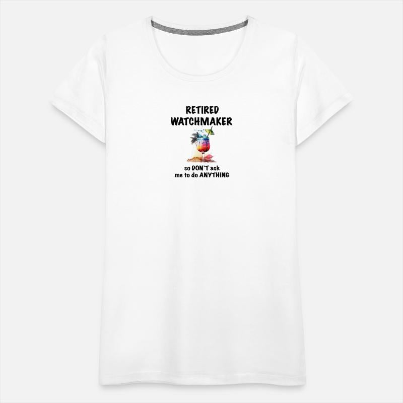 Retired Watchmaker Vacation Tropical Cocktail