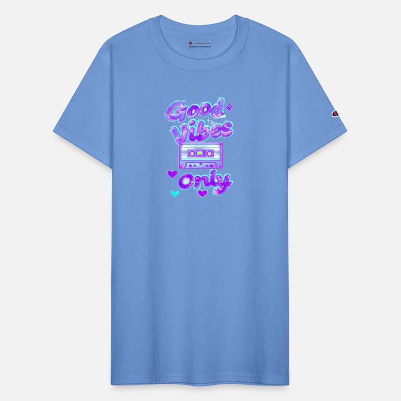 Retro Neon Cassette Vibes Design