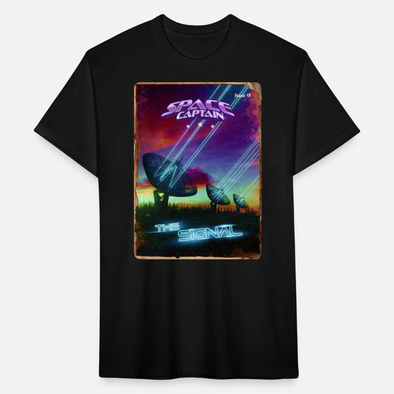 Retro style Magazine Cover SpaceCaptain Issue 8