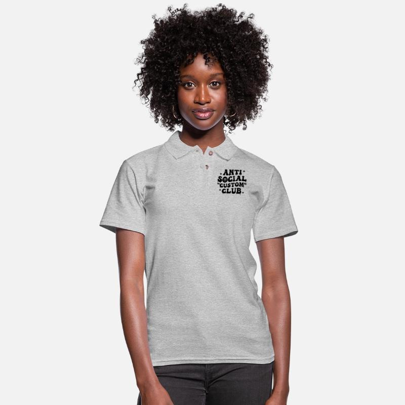 Retro wavy anti social club Light t shirt