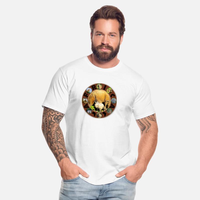 Rhinoceros Calf Africa Circle