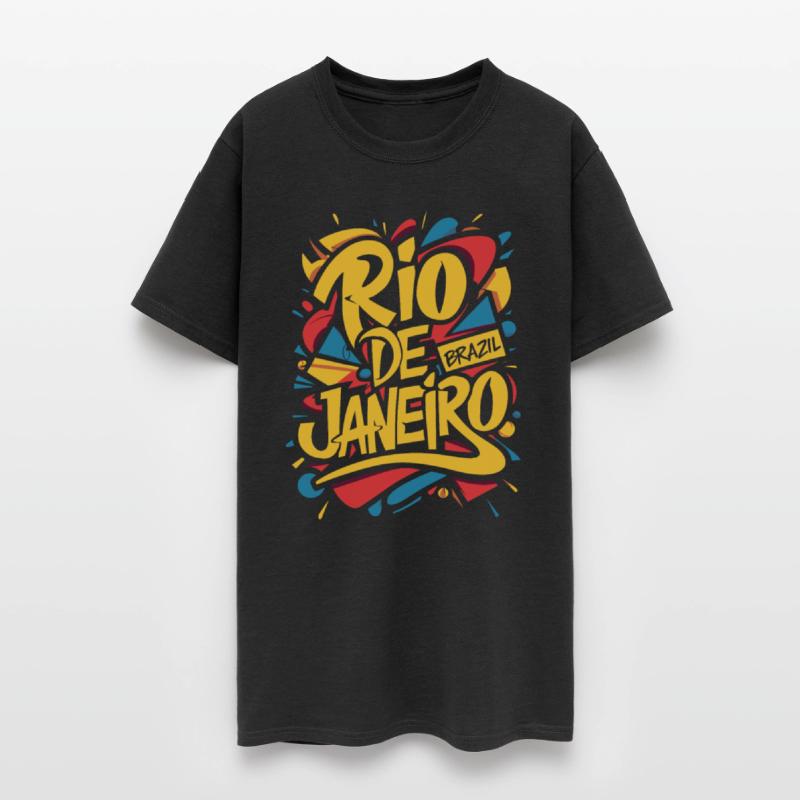 Rio De Janeiro Brazil Souvenir Graphic Art