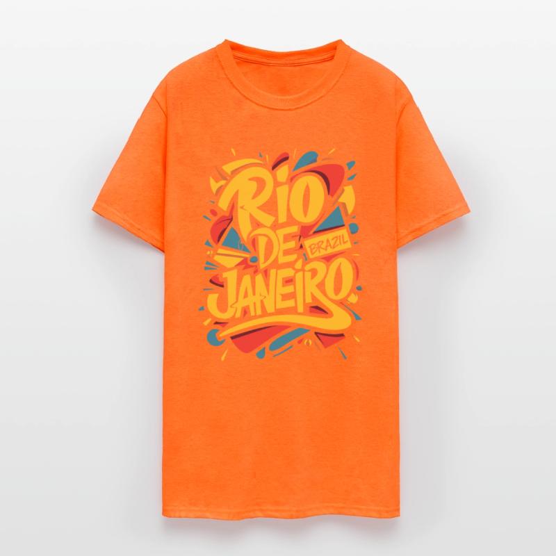 Rio De Janeiro Brazil Souvenir Graphic Art