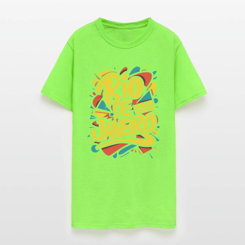 Rio De Janeiro Brazil Souvenir Graphic Art