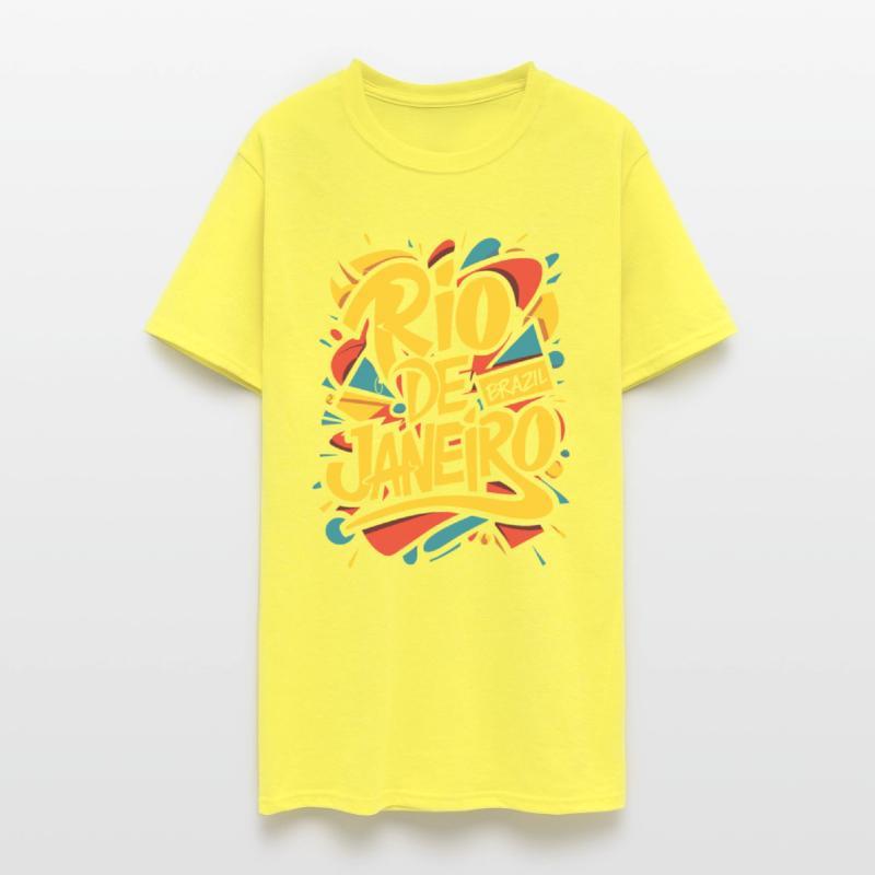 Rio De Janeiro Brazil Souvenir Graphic Art