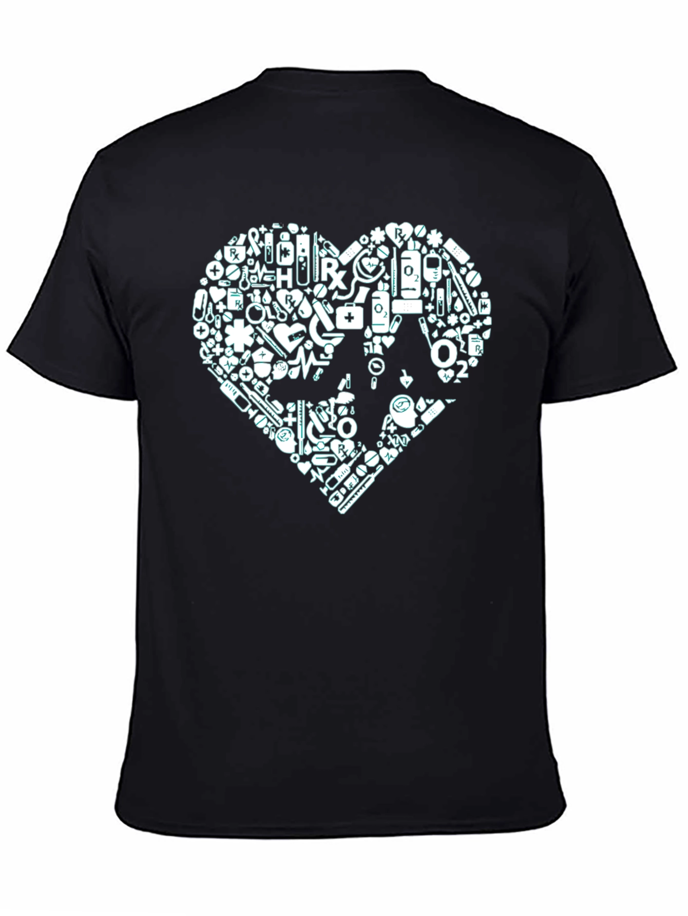 Medical Heart Graphic T-Shirt
