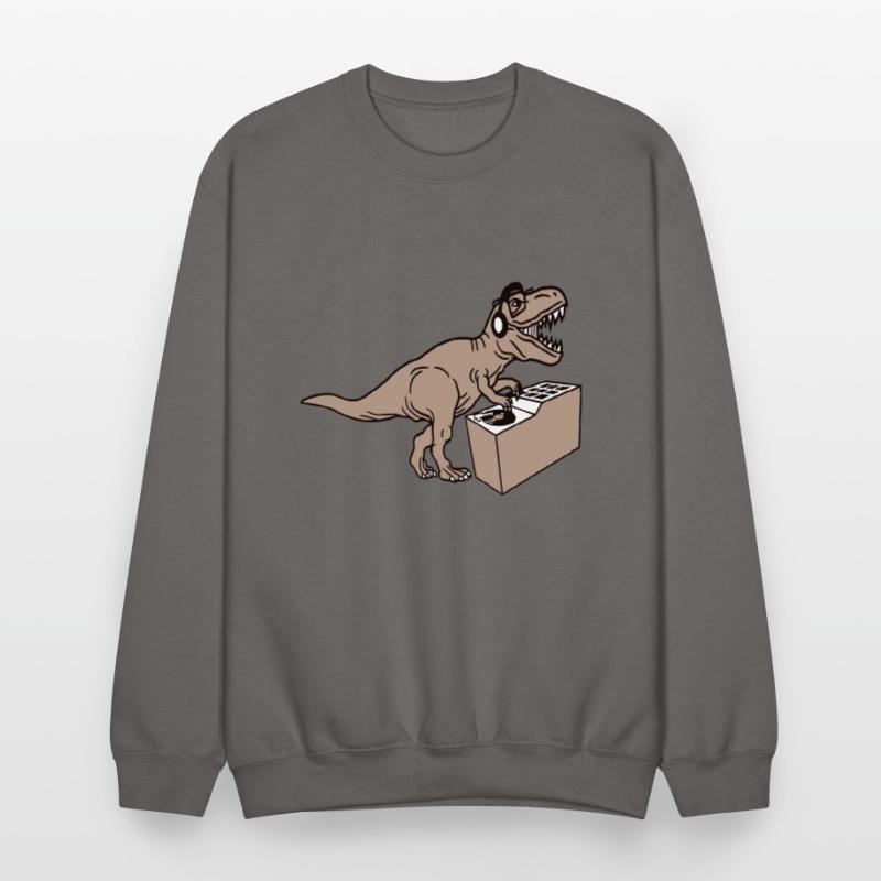 Roaring DJ Dinosaur T. Rex Dino Mixing Music Party