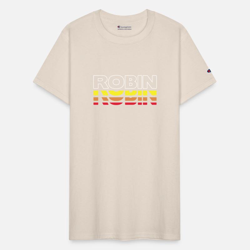 Robin First Name Funny Vintage Sunset Robin