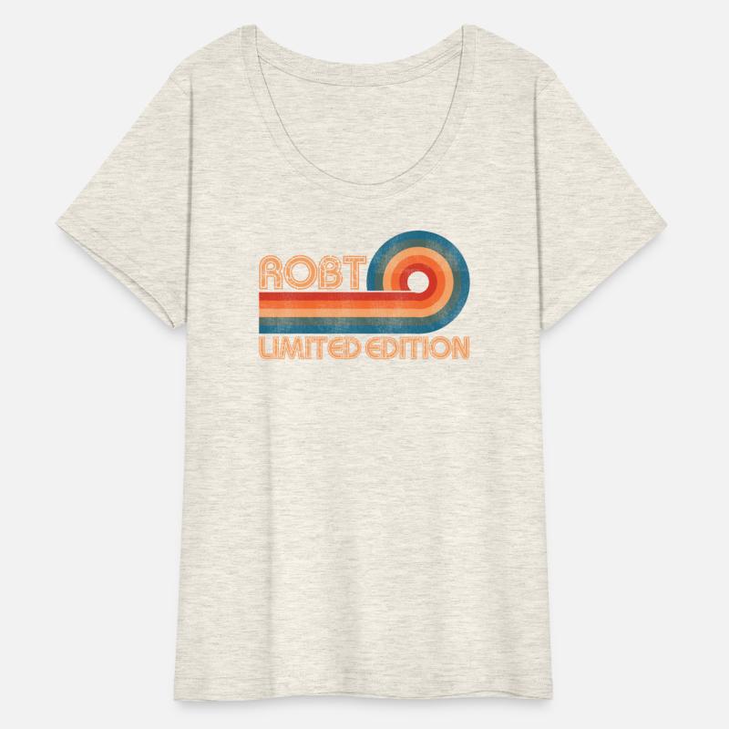 ROBT Name Personalized Funny Retro Birthday TShirt