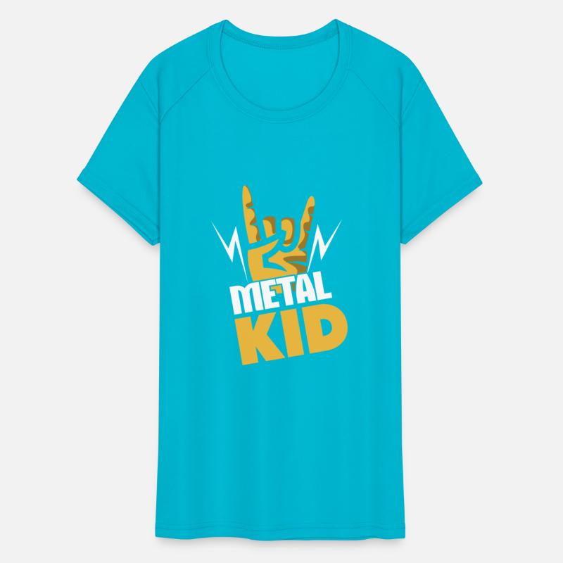 Rock Sign Rocker Hand Metal Kid Metal Lover