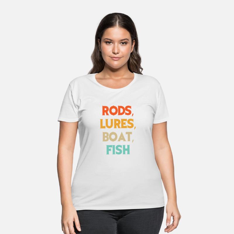 Rods Lures Boat Fish Fisherman Funny Fishing