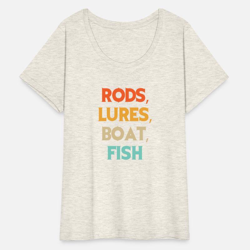 Rods Lures Boat Fish Fisherman Funny Fishing