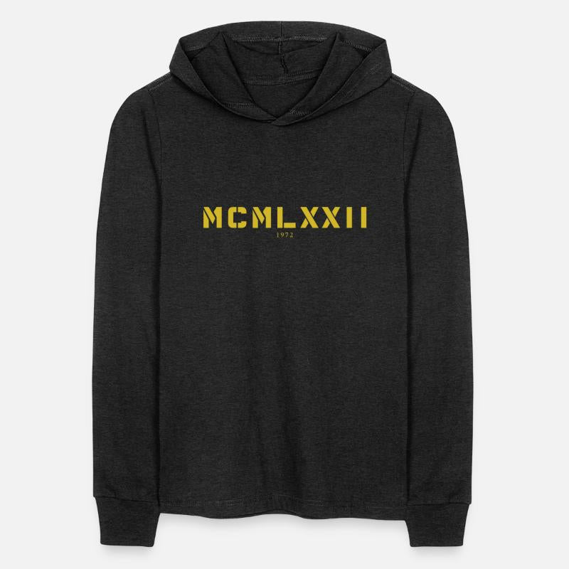 Roman numeral Year of birth Made in 1972