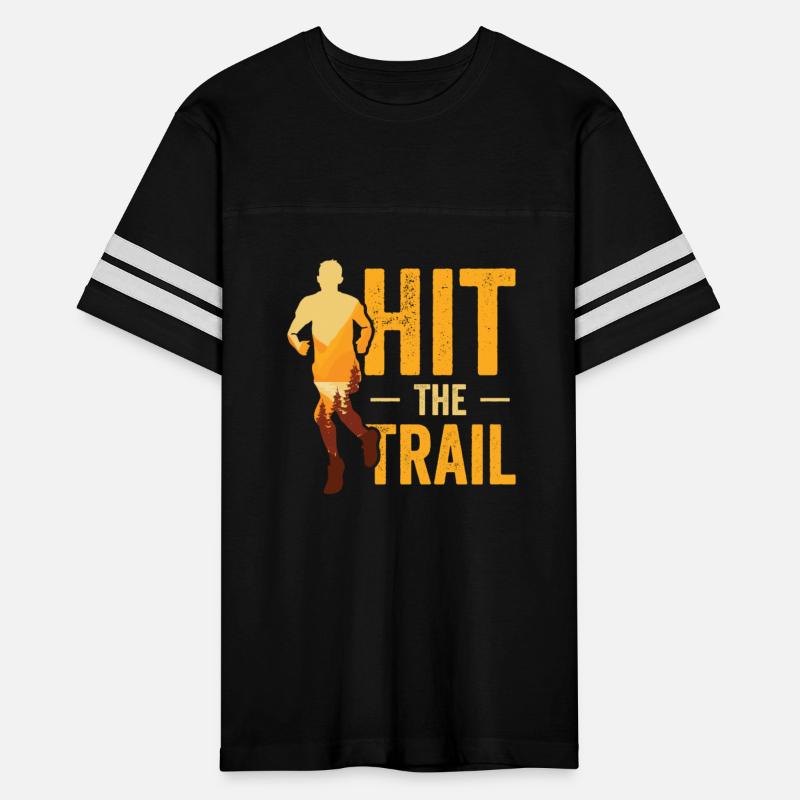 Running in Woods Trail Running Runner Jogging