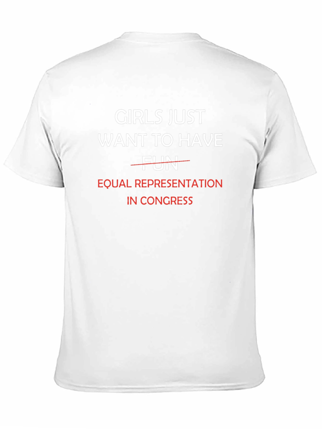 Feminist Tee: Girls Want Representation T-Shirt