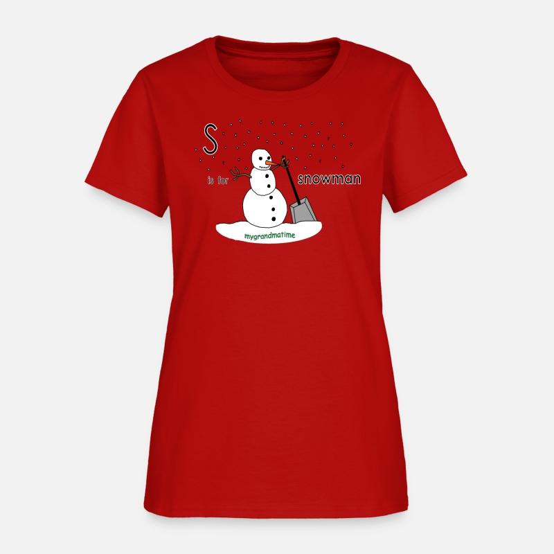 s is for snowman