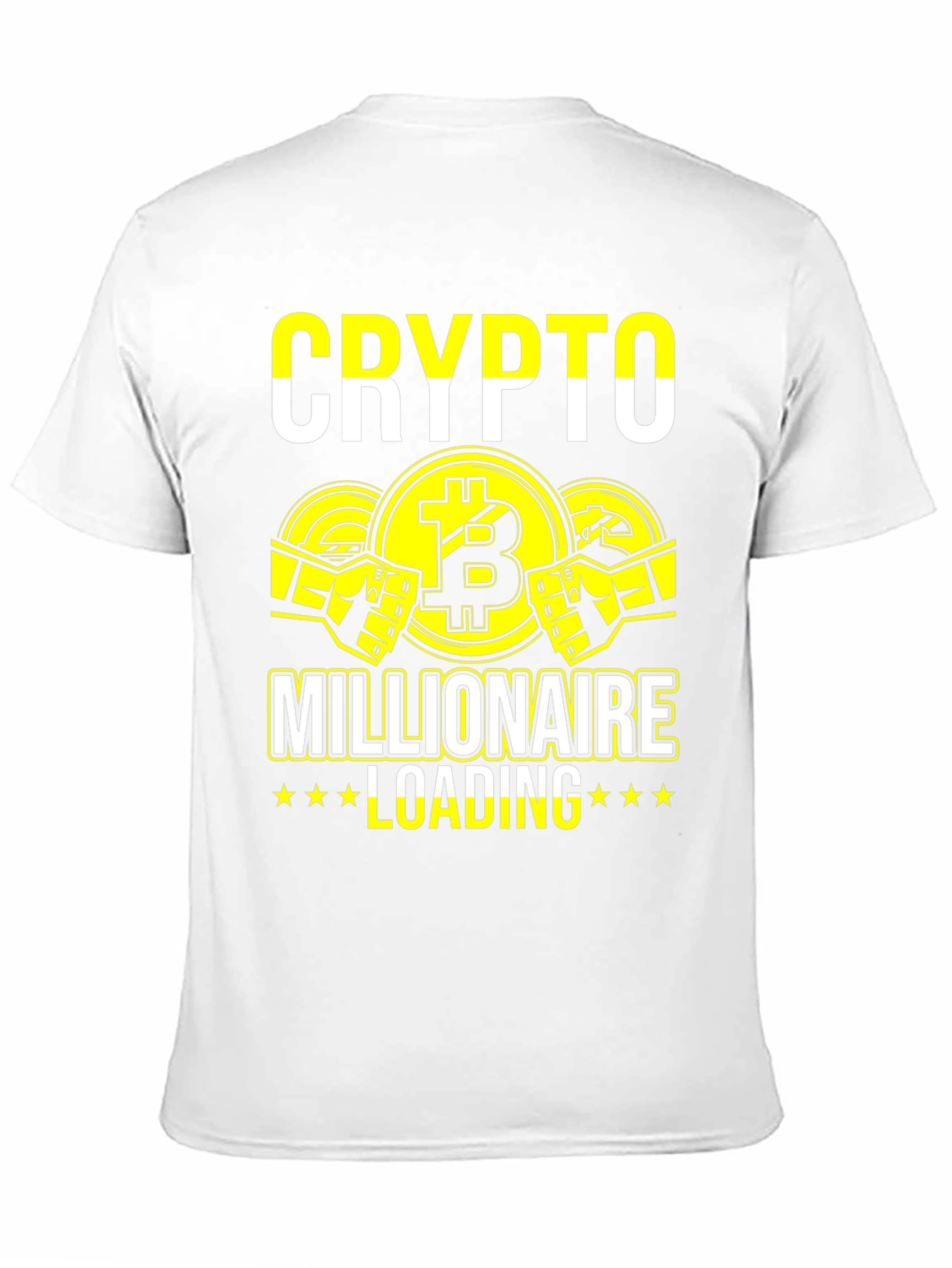Crypto Millionaire Loading Graphic T-Shirt