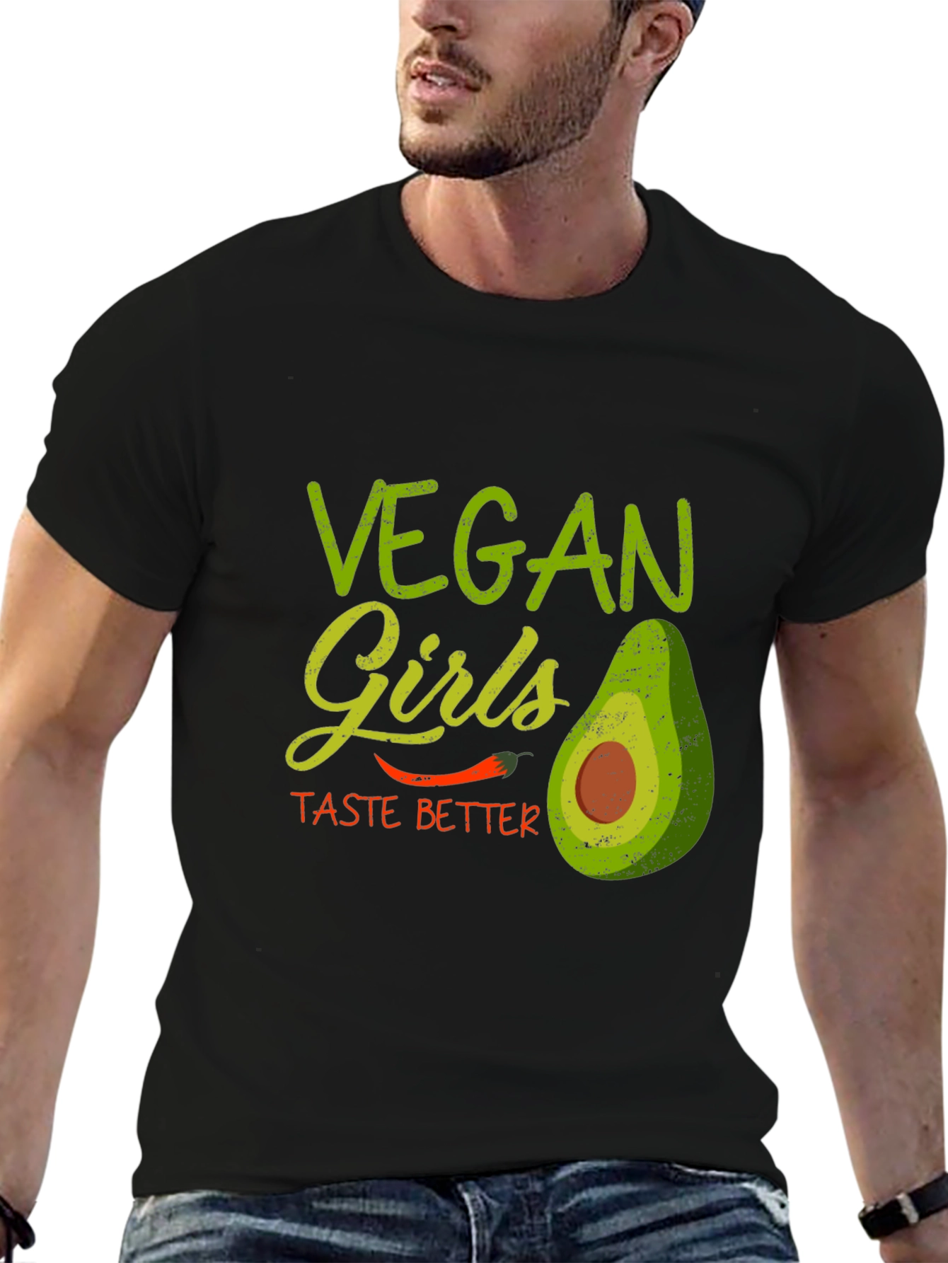 Vegan Girls Taste Better Graphic Tee