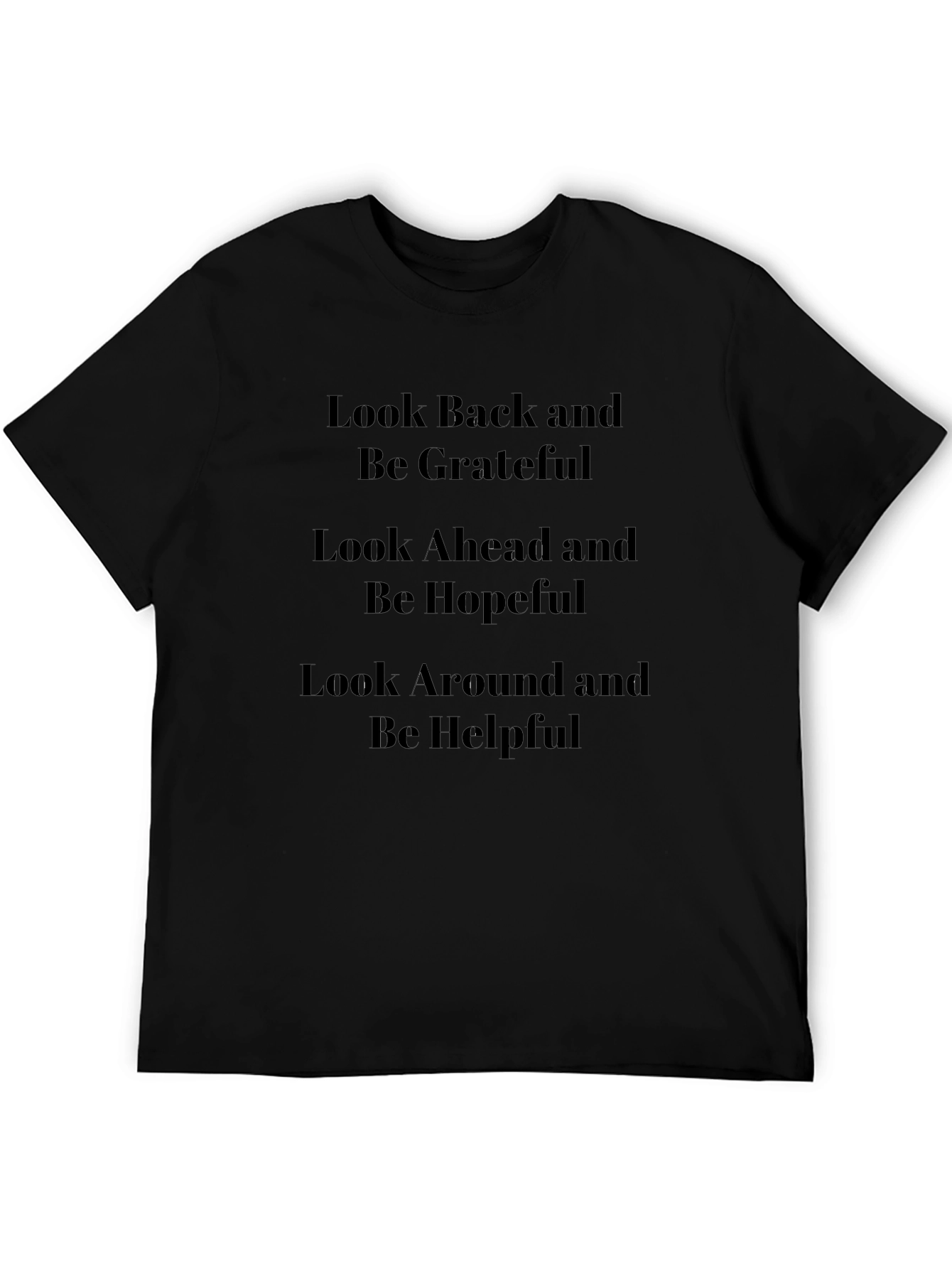 Grateful Hopeful Helpful Graphic Tee
