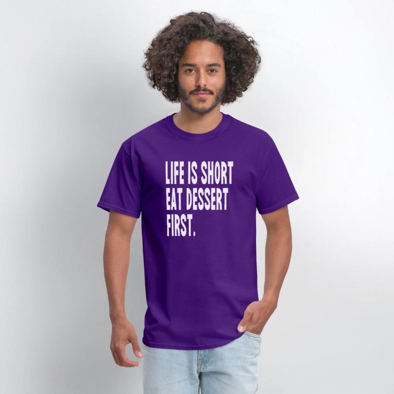 Sacher torte Shirt Life is Short Eat Dessert First