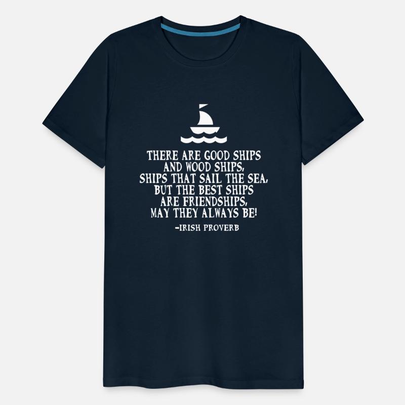 Sailing Irish friendship quote good ships proverb