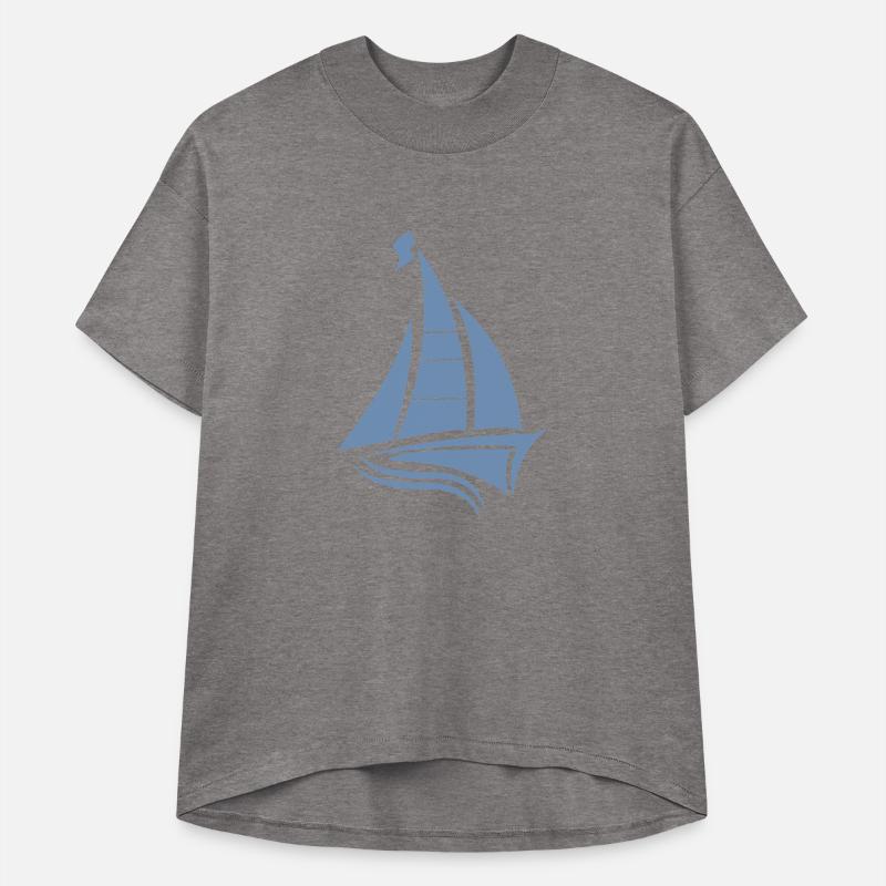 Sailing Sailboat Sailor Silhouette Minimalist