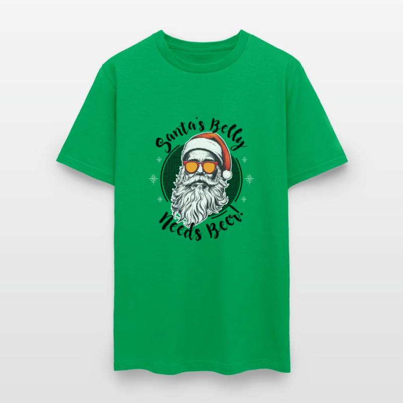 Santa belly needs beer
