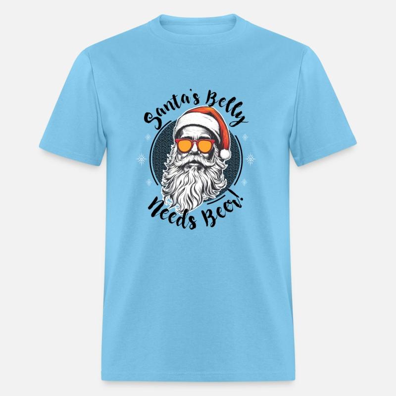 Santa belly needs beer