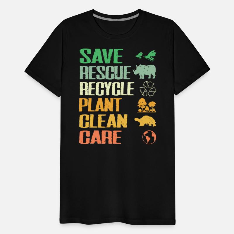 Save Planet Rescue Animals Recycle Plastic Earth