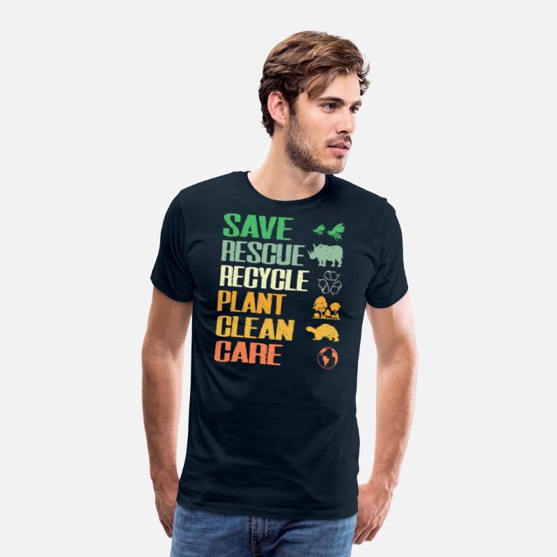 Save Planet Rescue Animals Recycle Plastic Earth
