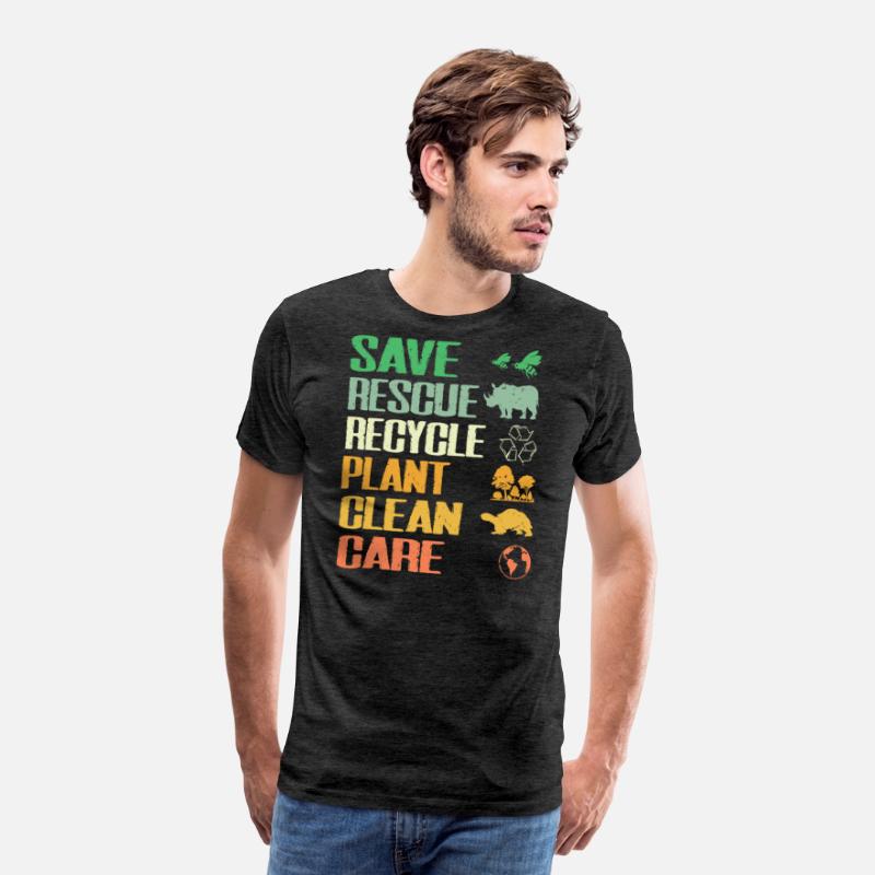 Save Planet Rescue Animals Recycle Plastic Earth