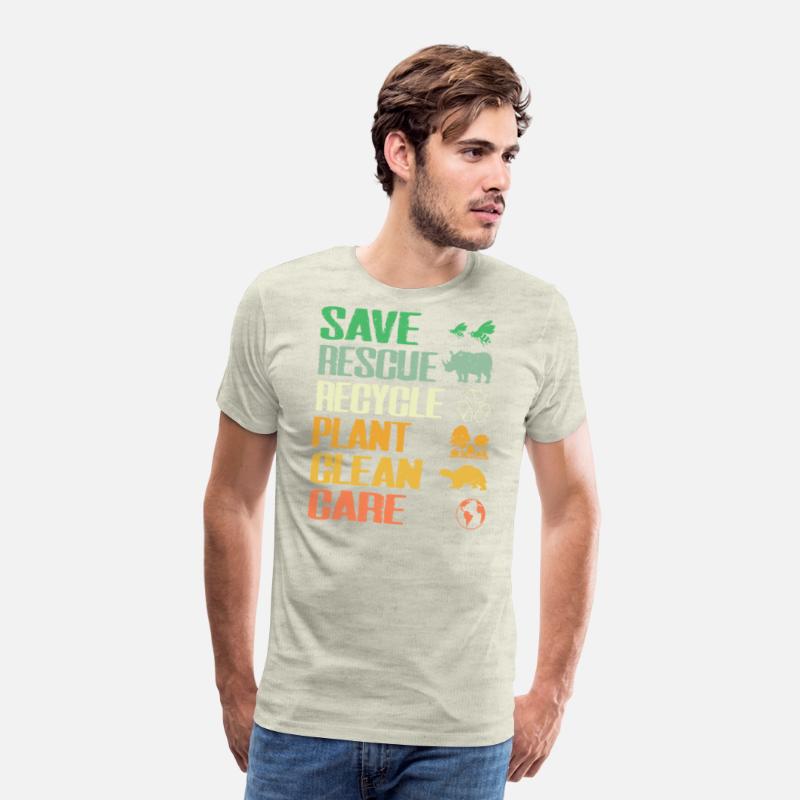 Save Planet Rescue Animals Recycle Plastic Earth